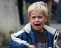Lost boy at Carouge market, Portrait